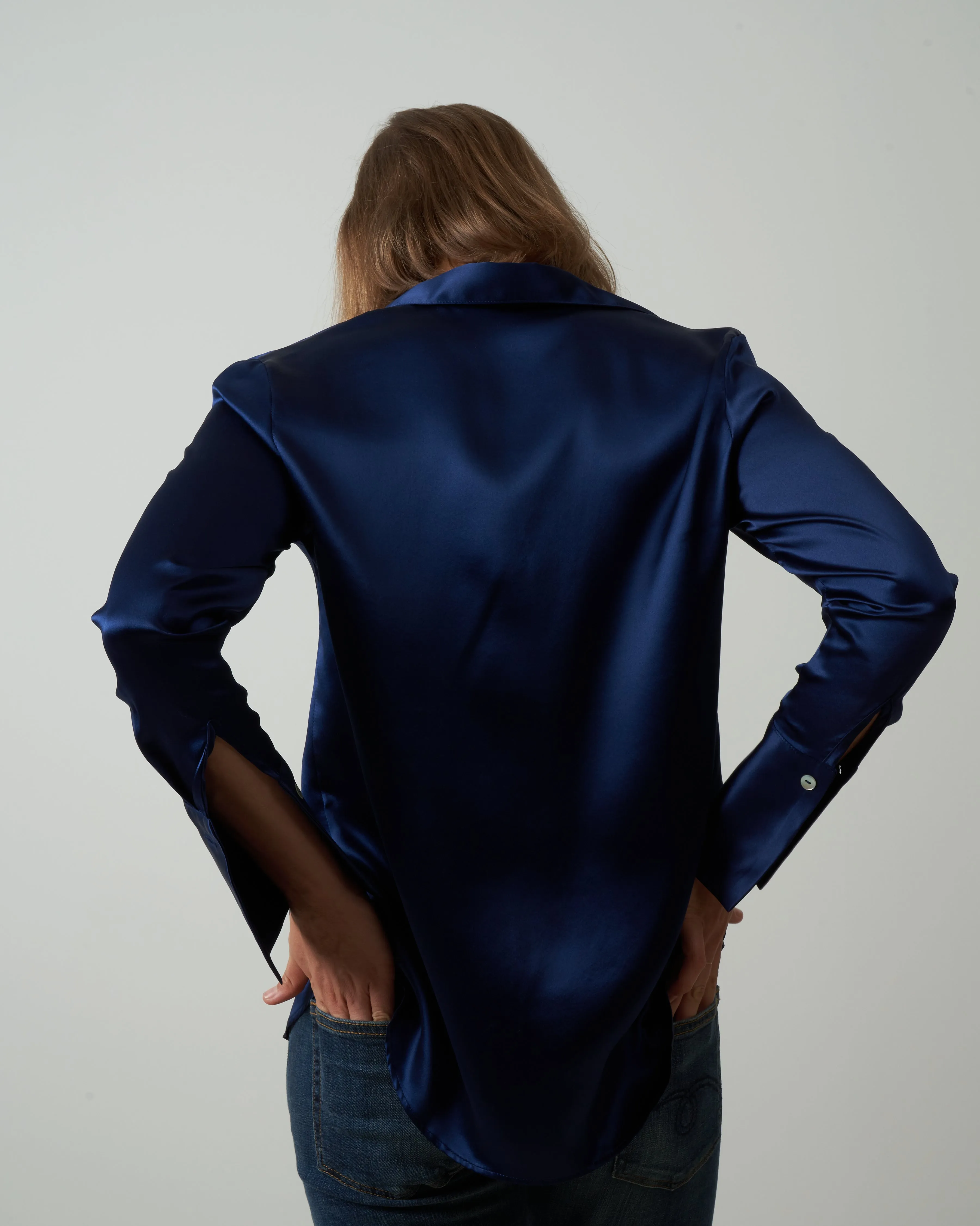 daria blouse - navy