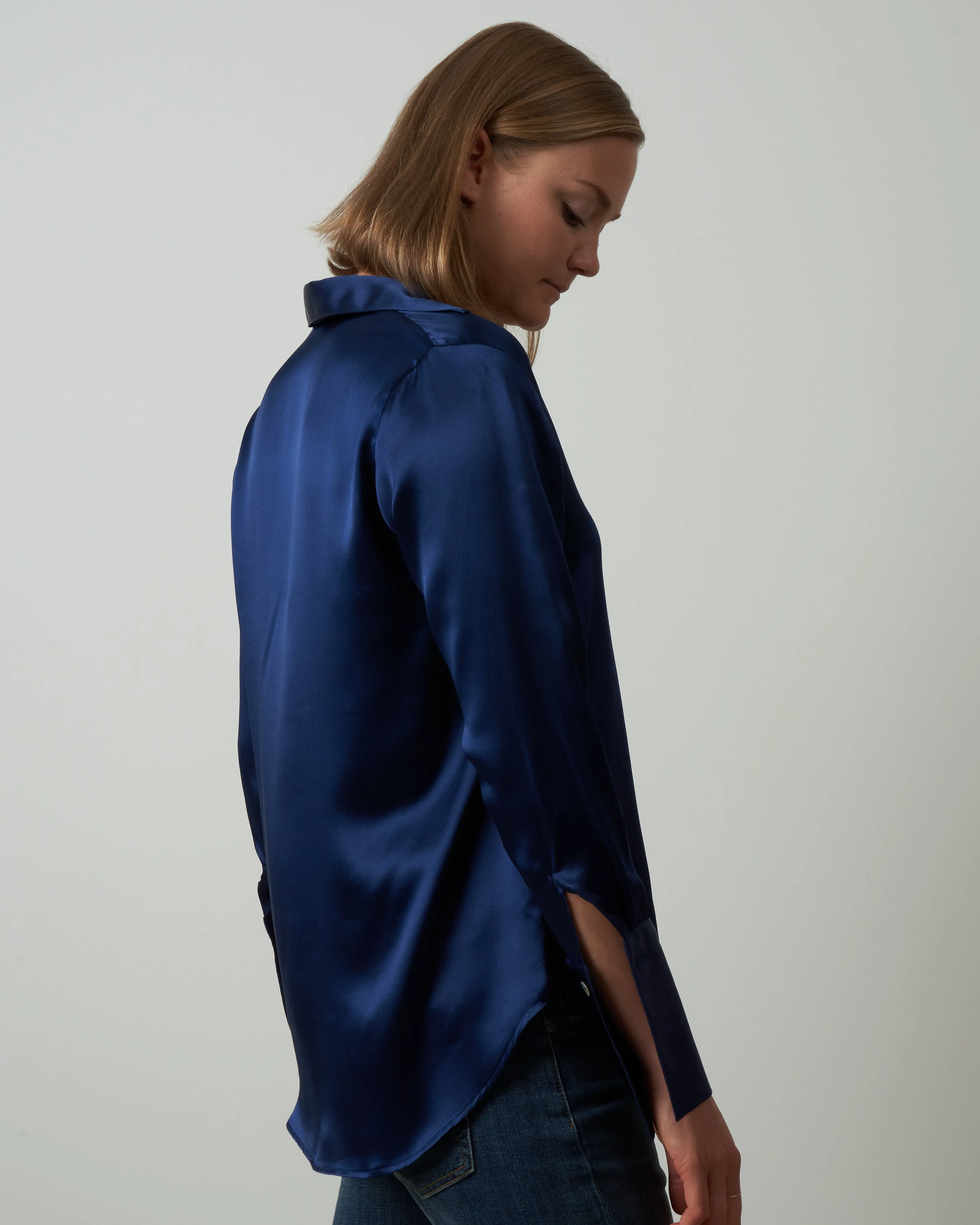 daria blouse - navy