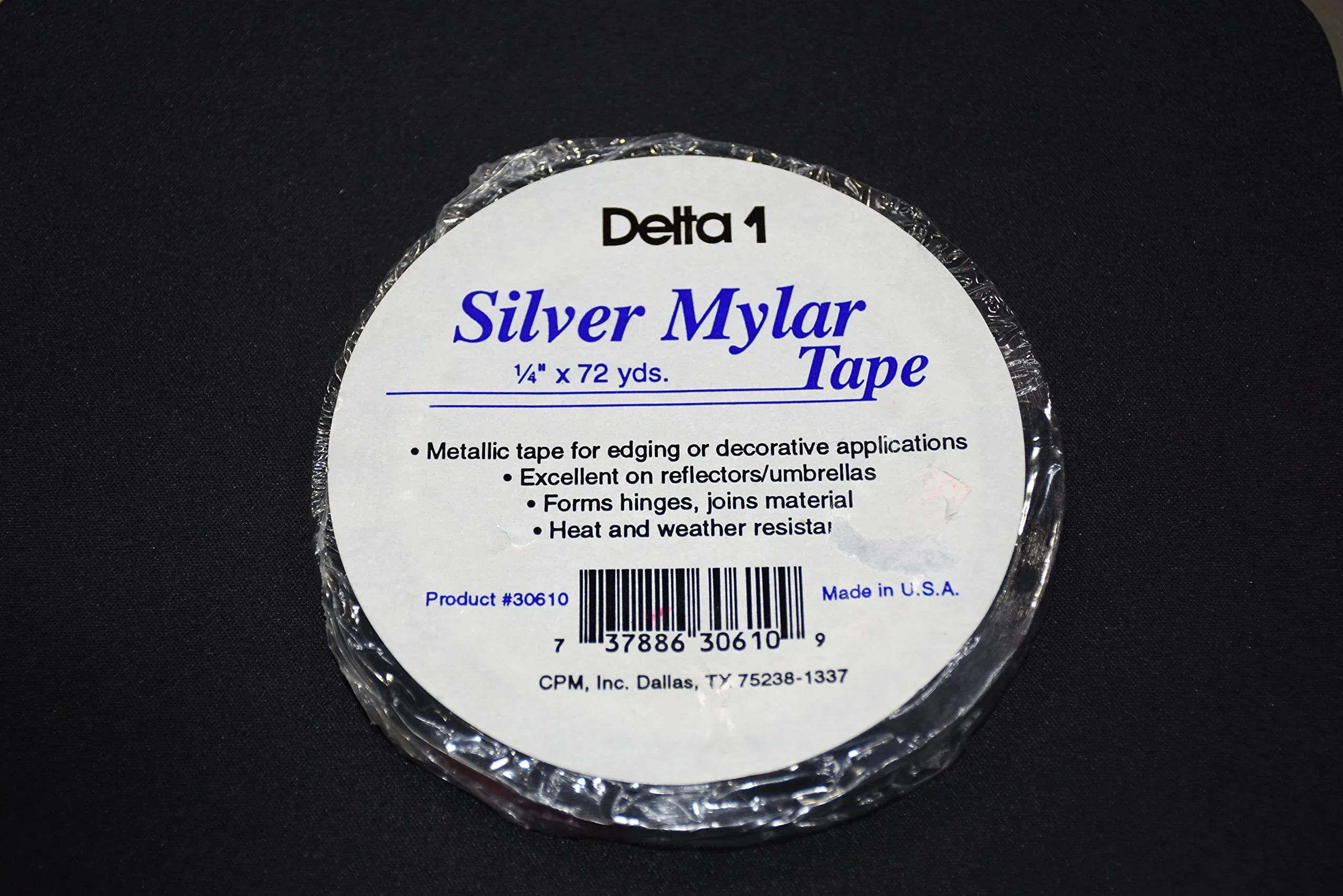 DELTA 1 SILVER MYLAR TAPE