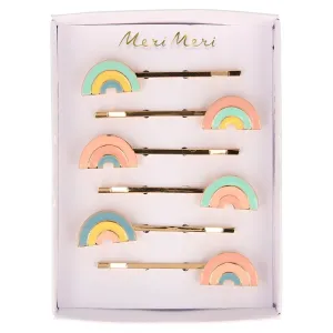 Enamel rainbowhair slides