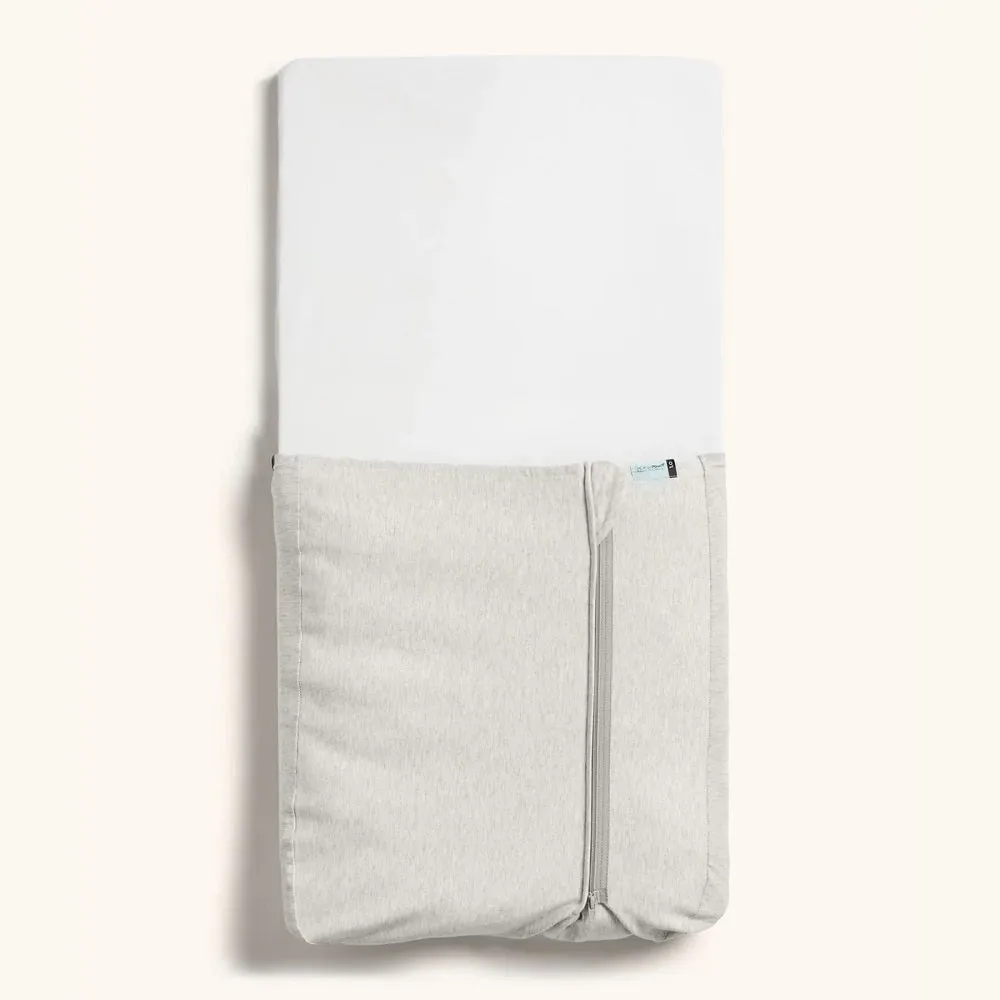 ergoPouch Bassinet Baby Tuck Sheet (Grey Marle)
