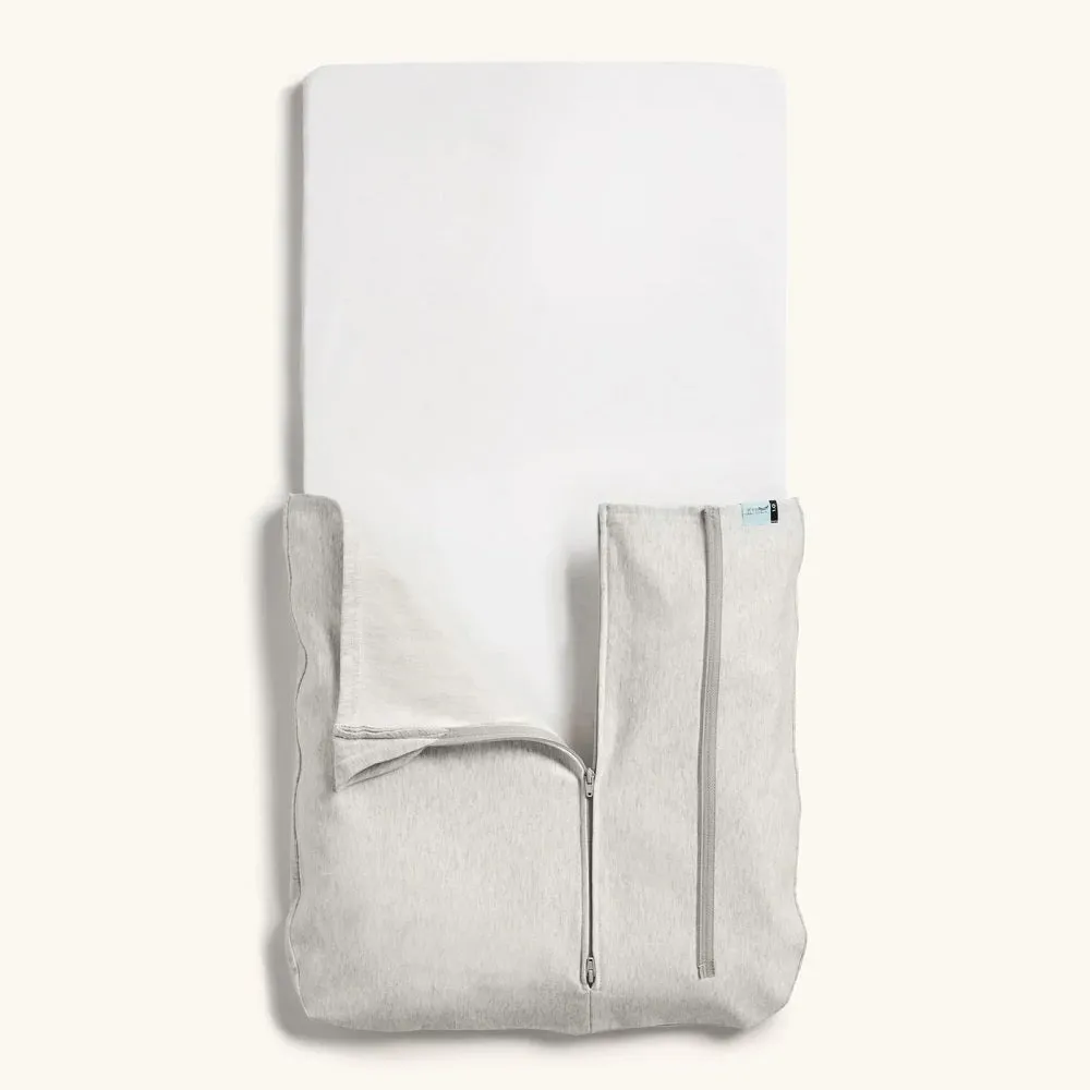 ergoPouch Bassinet Baby Tuck Sheet (Grey Marle)