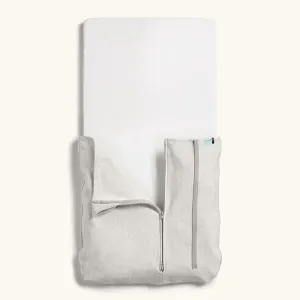 ergoPouch Crib Baby Tuck Sheet (Grey Marle)