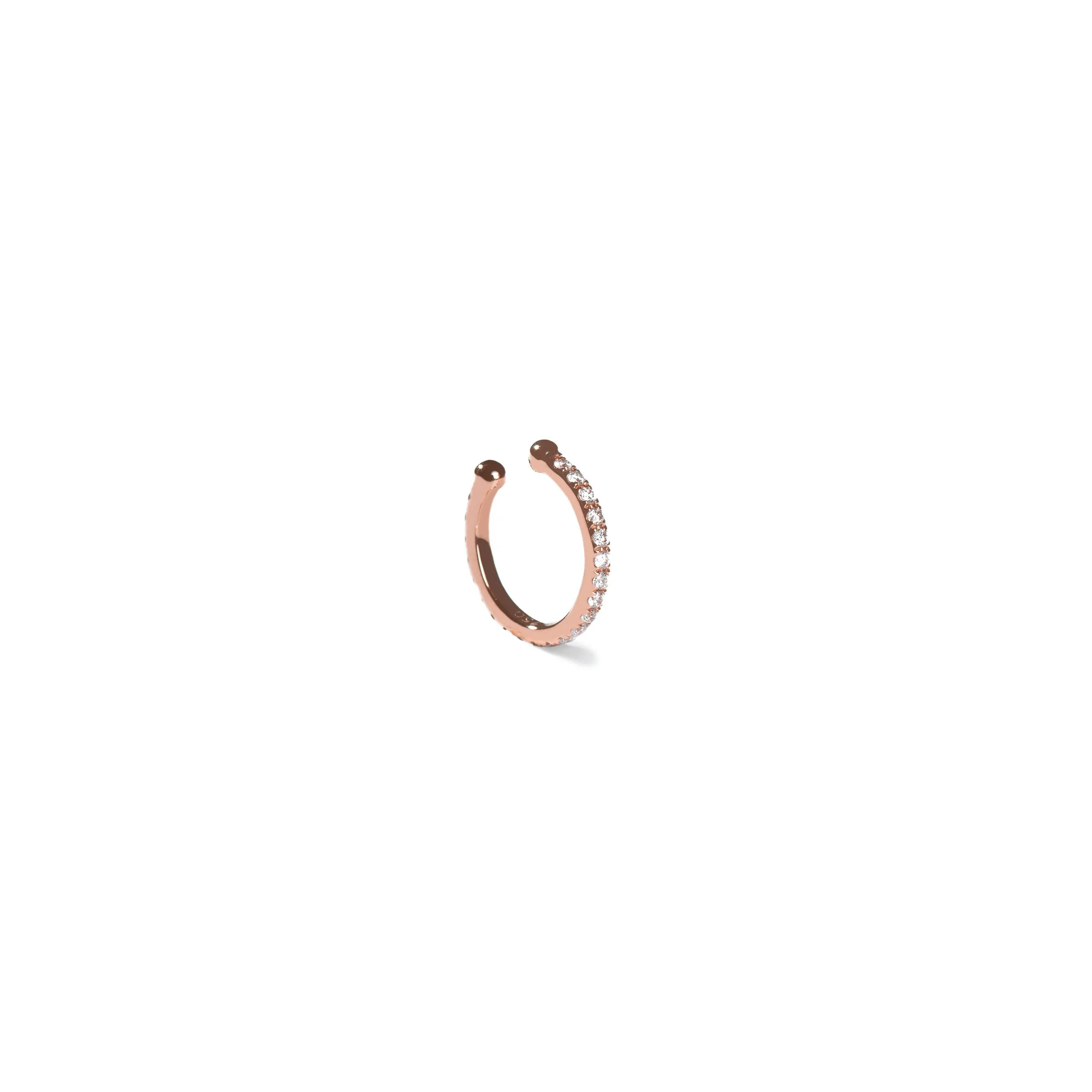 Essential Round Diamond Ear Cuff