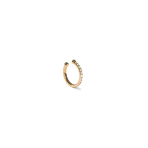 Essential Round Diamond Ear Cuff