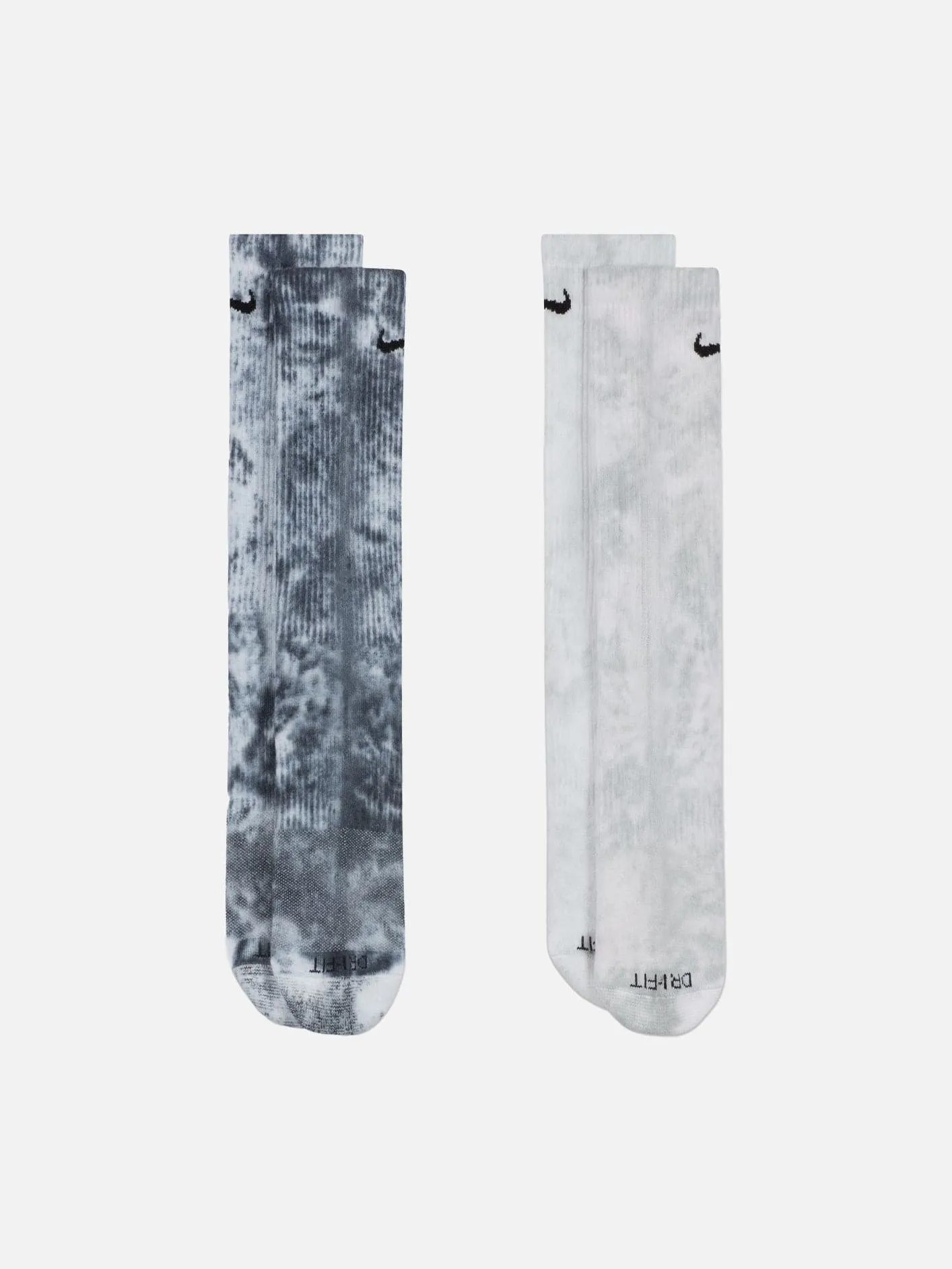Everyday Plus Cushioned Tie-Dye Crew Socks 2-Pack