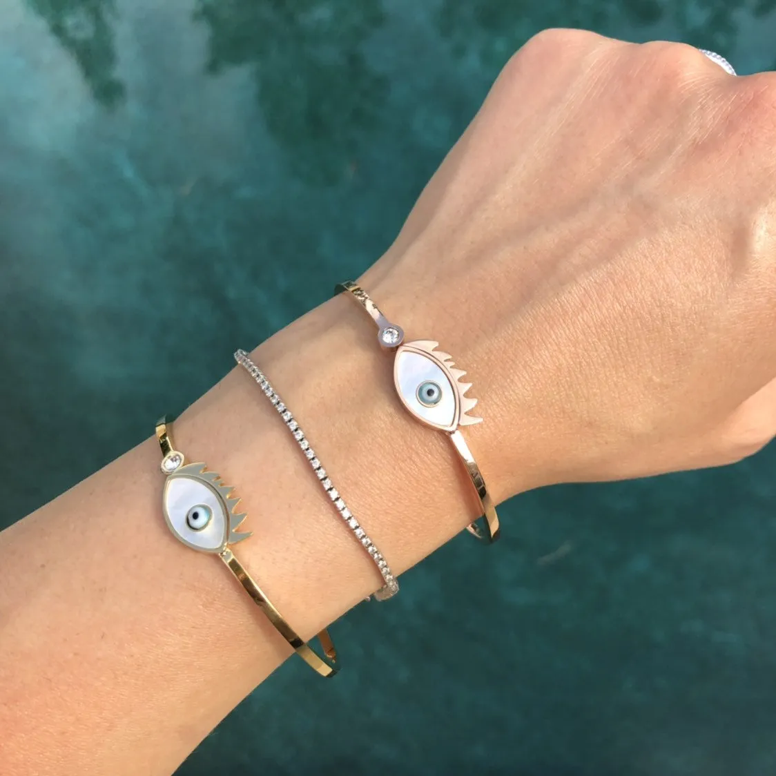 Eye Lash Bangles