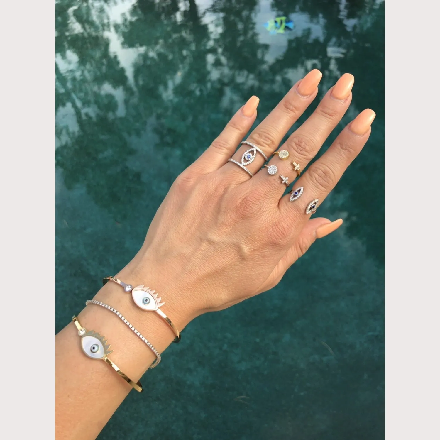 Eye Lash Bangles