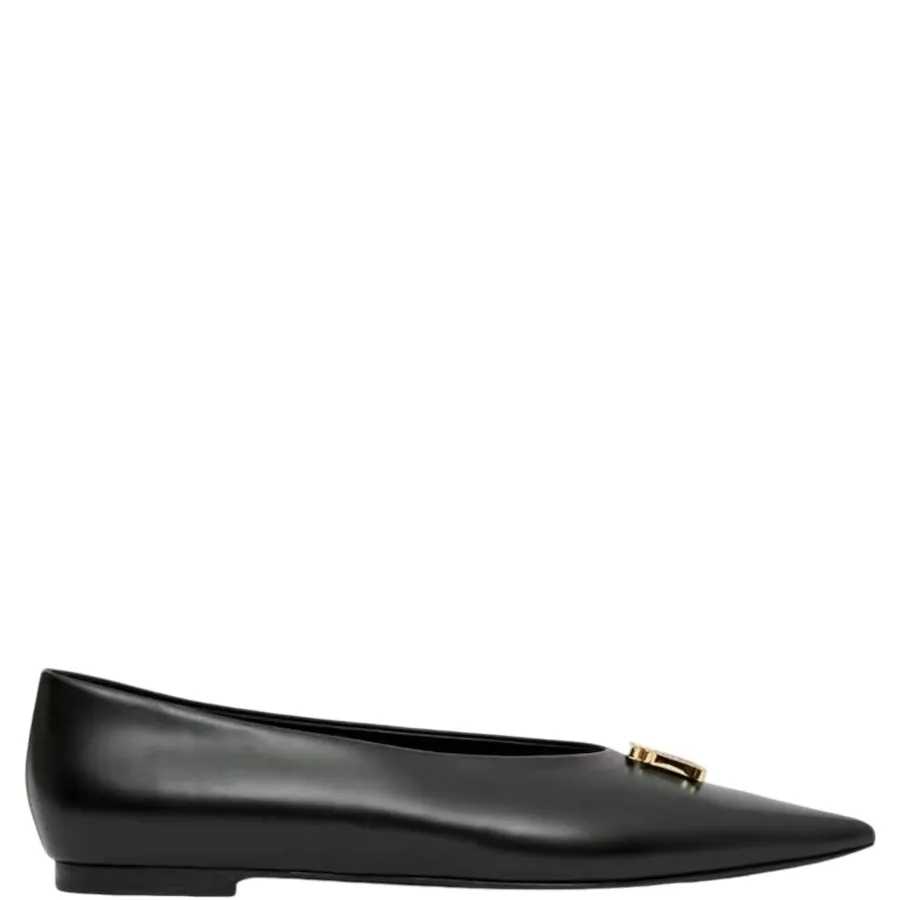 Ezra Tb Monogram Motif Ballet Flats