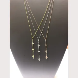 Faith Lariat Necklace