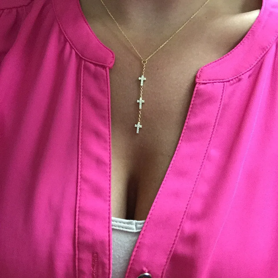 Faith Lariat Necklace