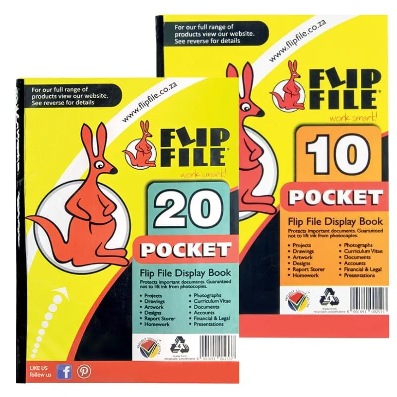 Flip File A4 Display Book