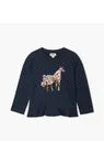 Flip Sequin Horse Long Sleeve