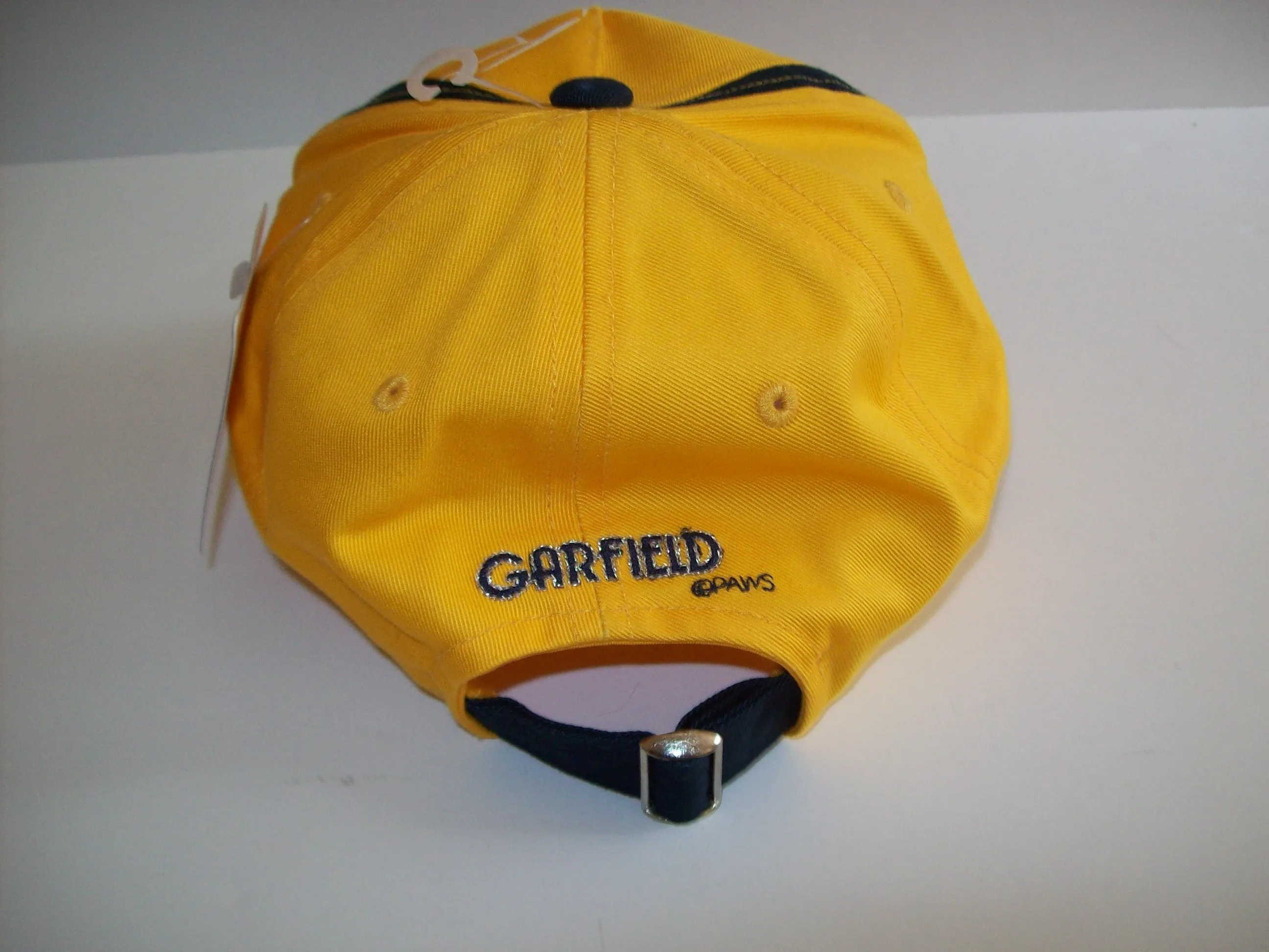 Garfield Yellow Navy Blue Baseball Cap Hat