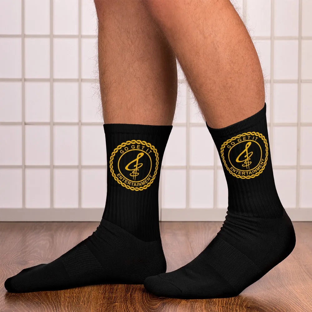 GGEnt Socks Black/Gold