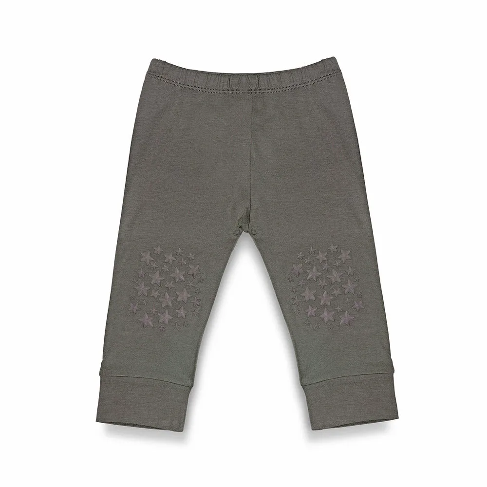 Go Little One Go - Charcoal Legging