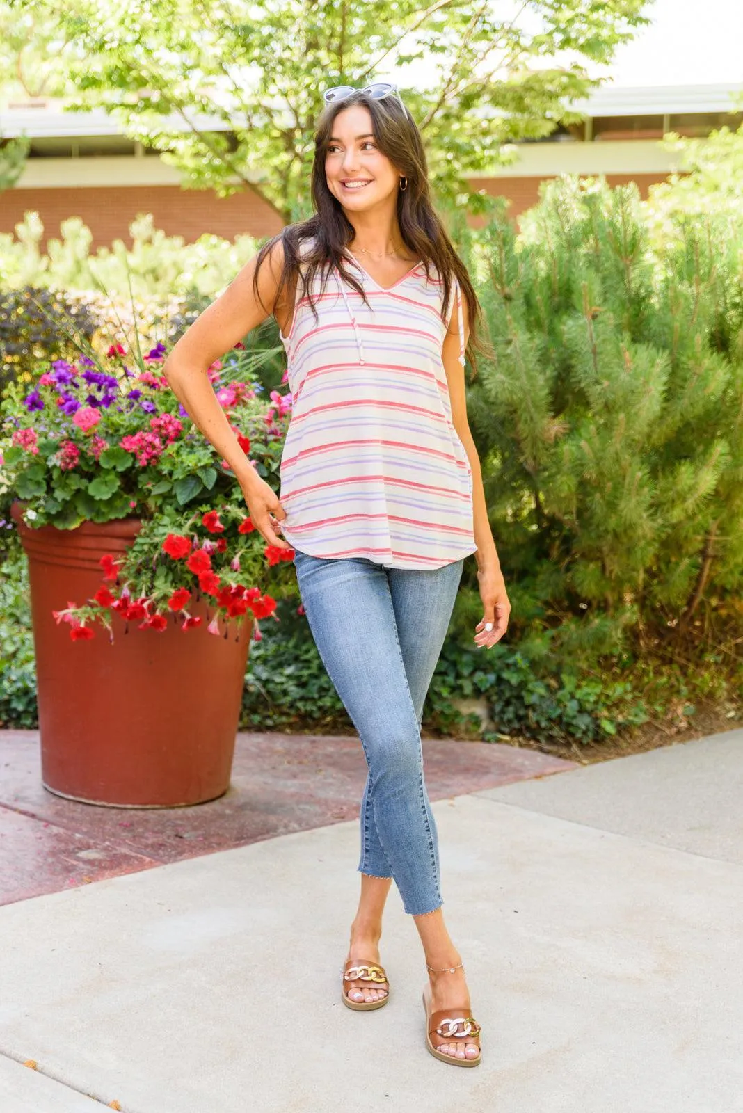 Hazel Blues® | Take Day Off Hooded Tank