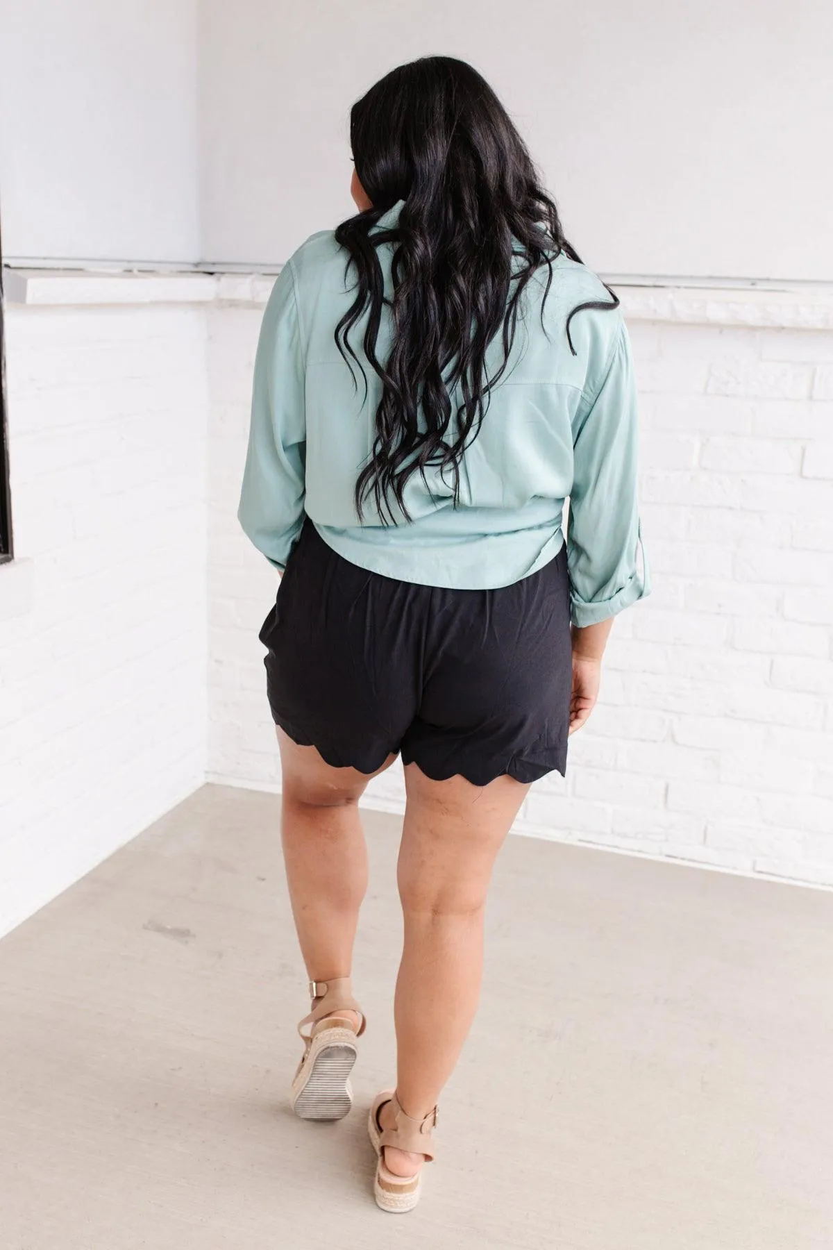 Hazel Blues® | Unwavering Confidence Blouse in Light Blue