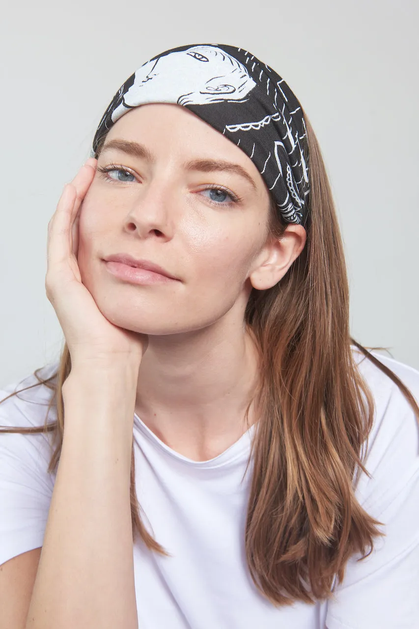 Headband/Gaiter/Mask: Double-Layered Prints