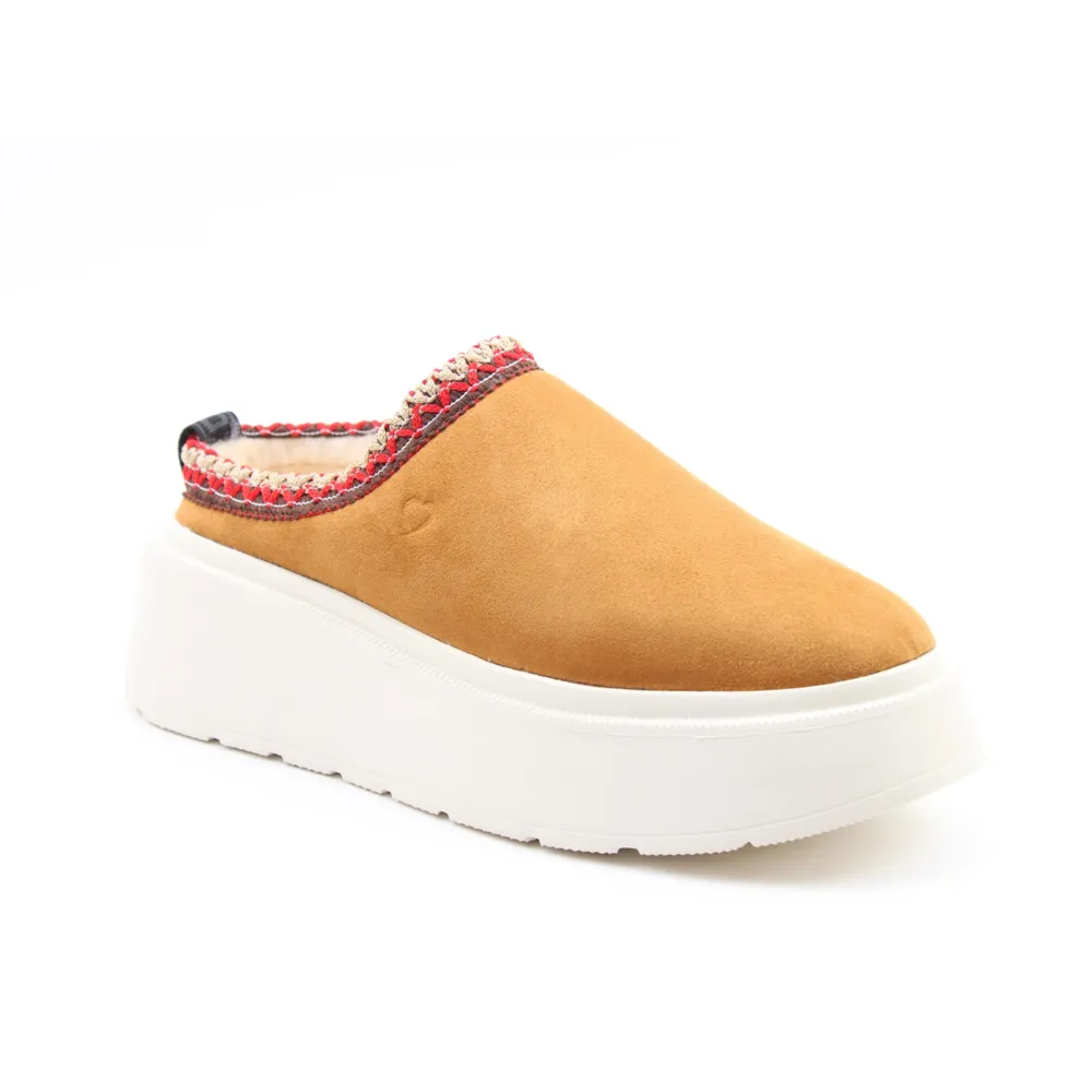 Heavenly Feet - Franca - Chestnut - Slippers