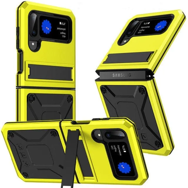 Heavy Duty Case with Kickstand For Samsung Z Flip