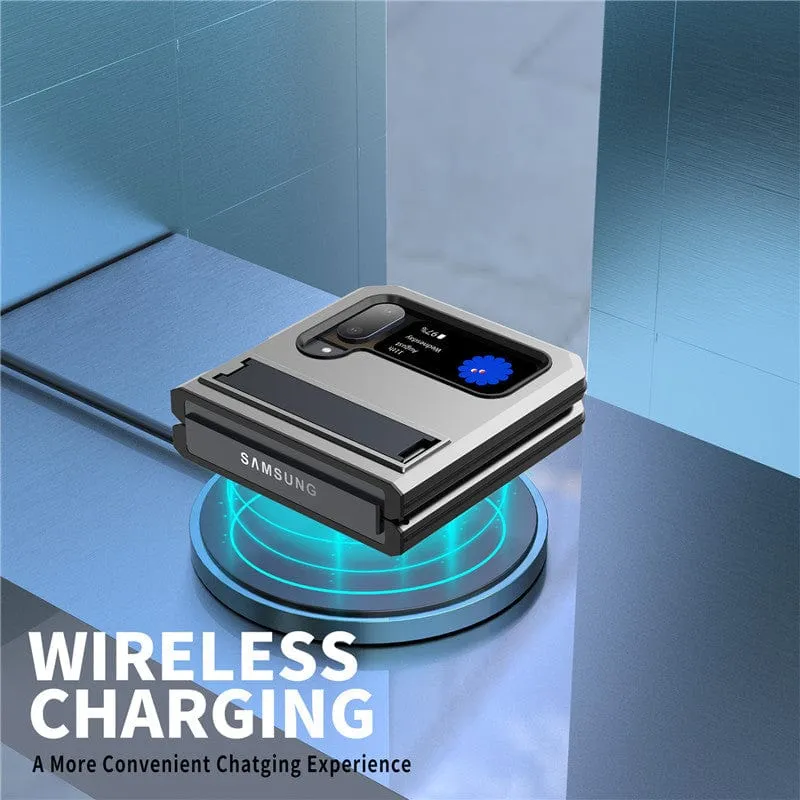 Heavy Duty Case with Kickstand For Samsung Z Flip