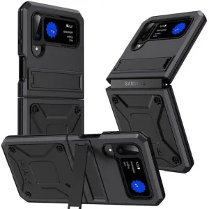 Heavy Duty Case with Kickstand For Samsung Z Flip