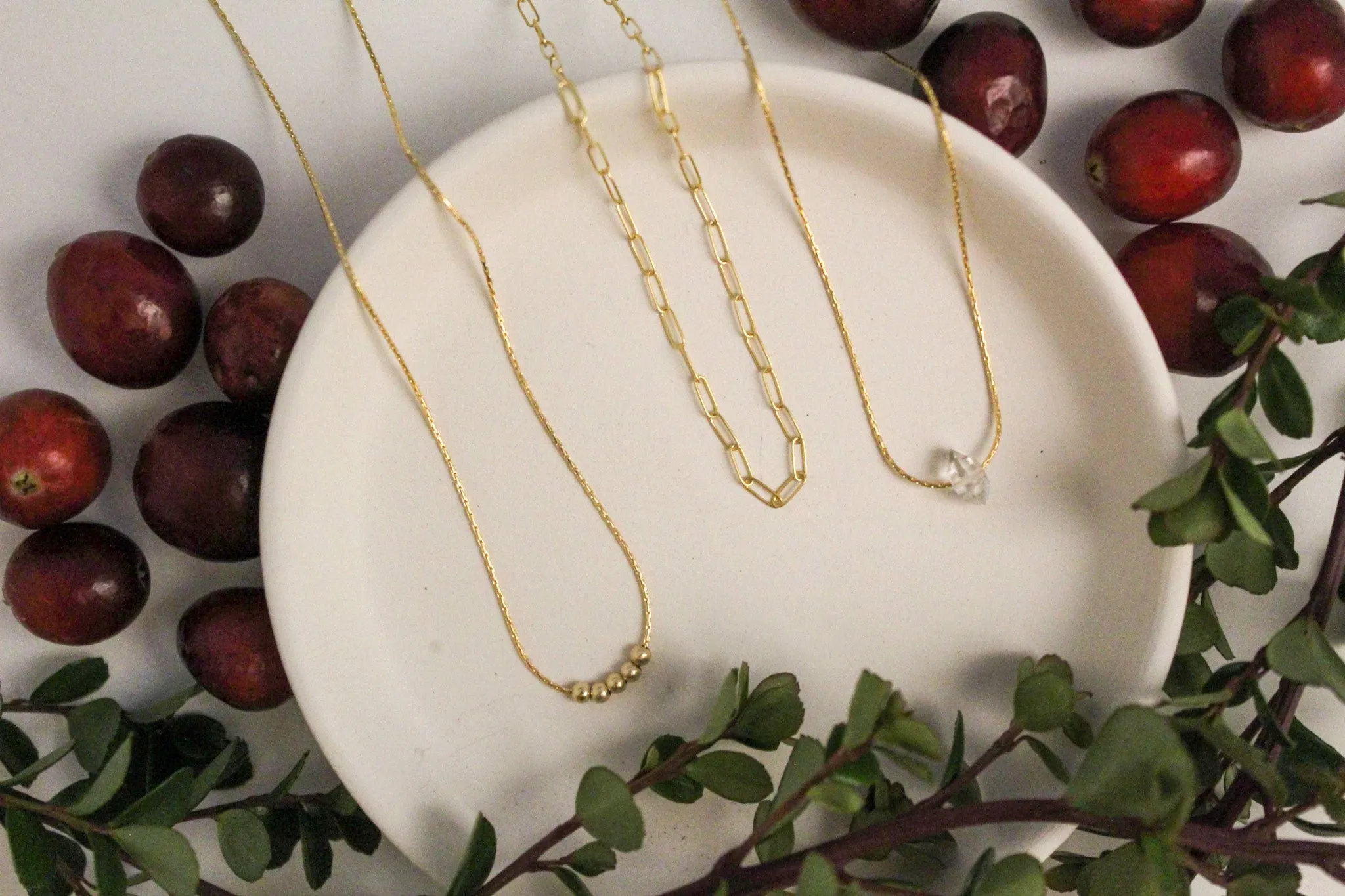 Herkimer Fidget Necklace