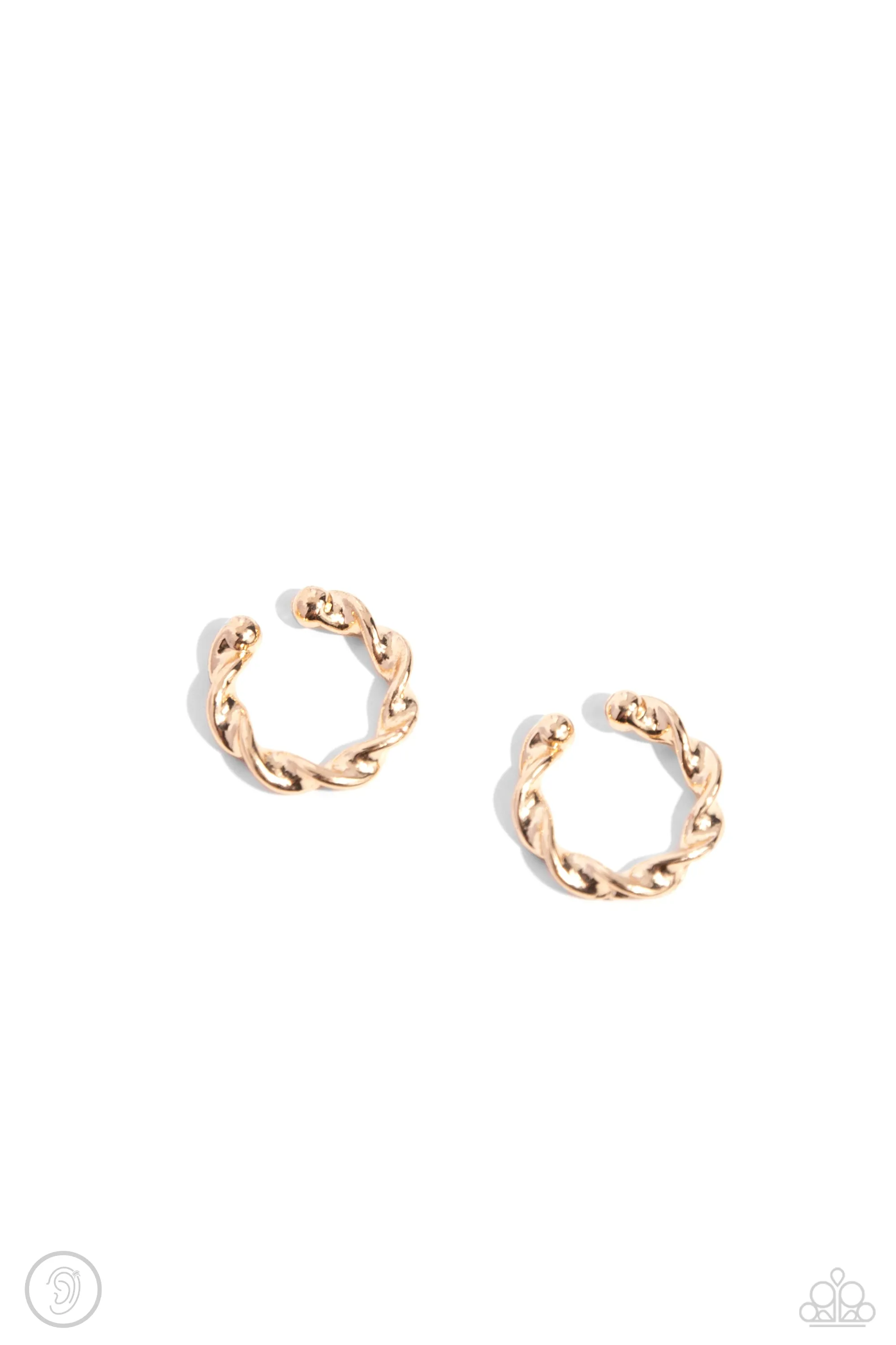 Hey, Hot CUFF! - Gold Cuff Earring