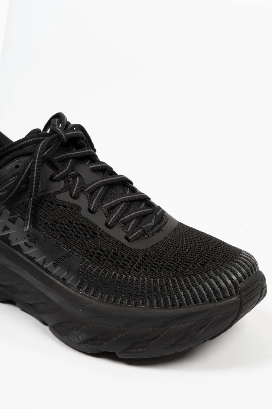 HOKA ONE ONE WOMENS BONDI 7 BLACK