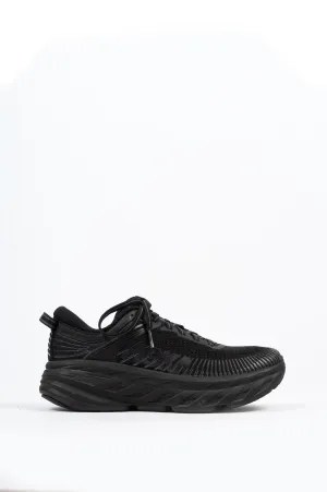 HOKA ONE ONE WOMENS BONDI 7 BLACK