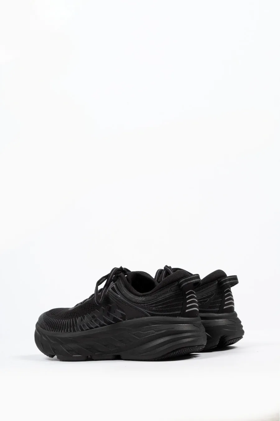 HOKA ONE ONE WOMENS BONDI 7 BLACK