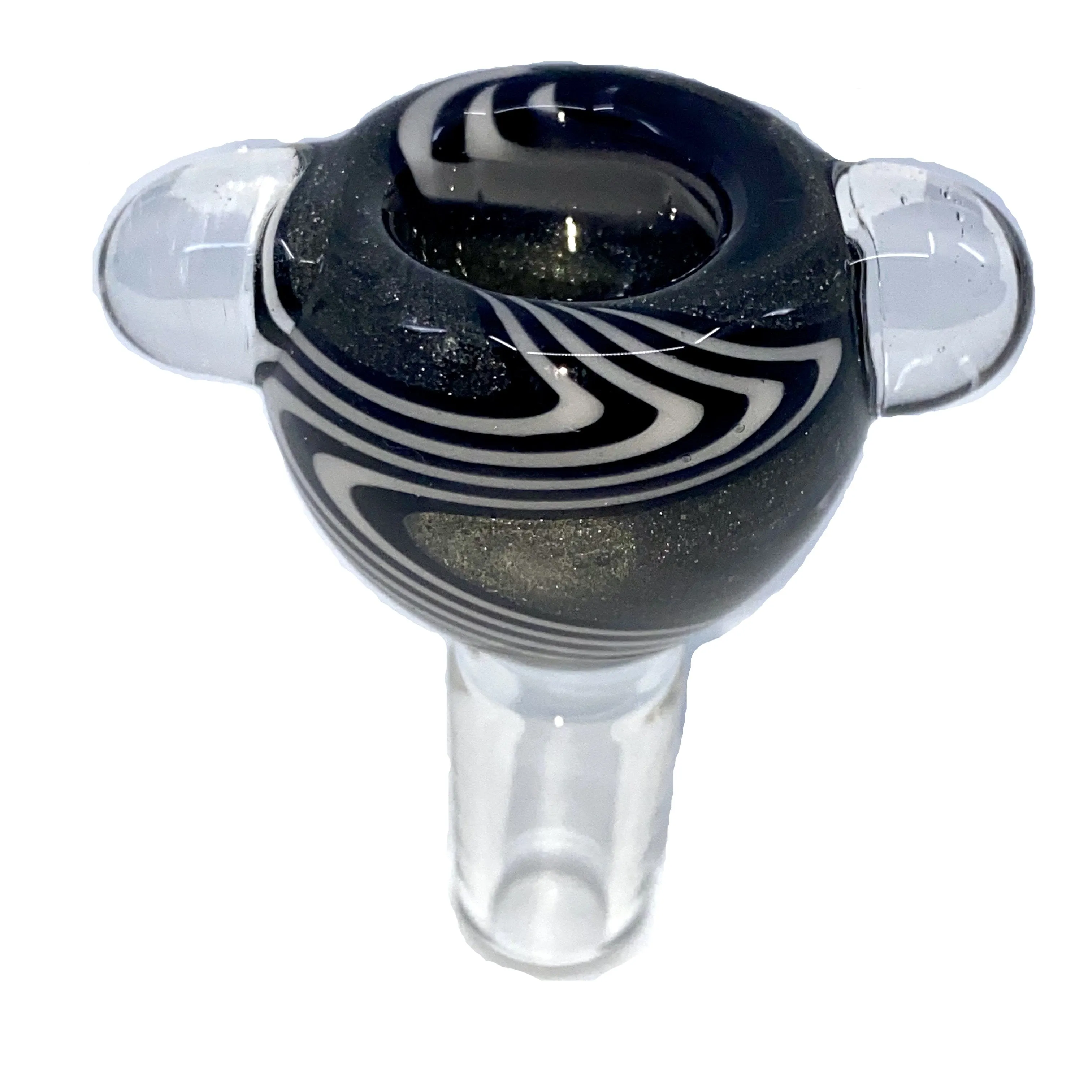 Hypnotized Glass Linework Push Bowl Slides 14mm