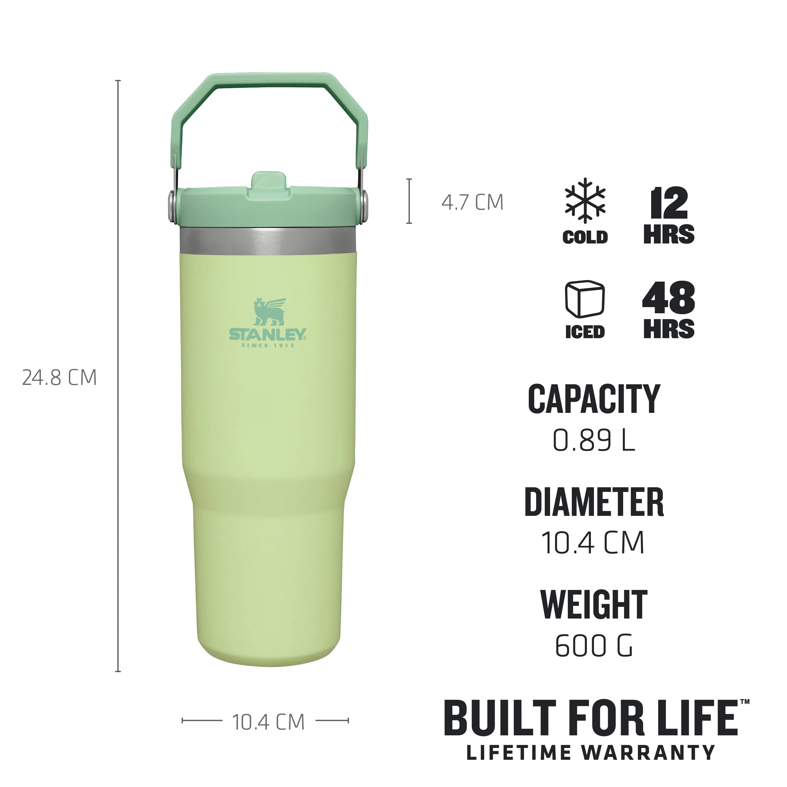 IceFlow™ Flip Straw Tumbler | 0.89L