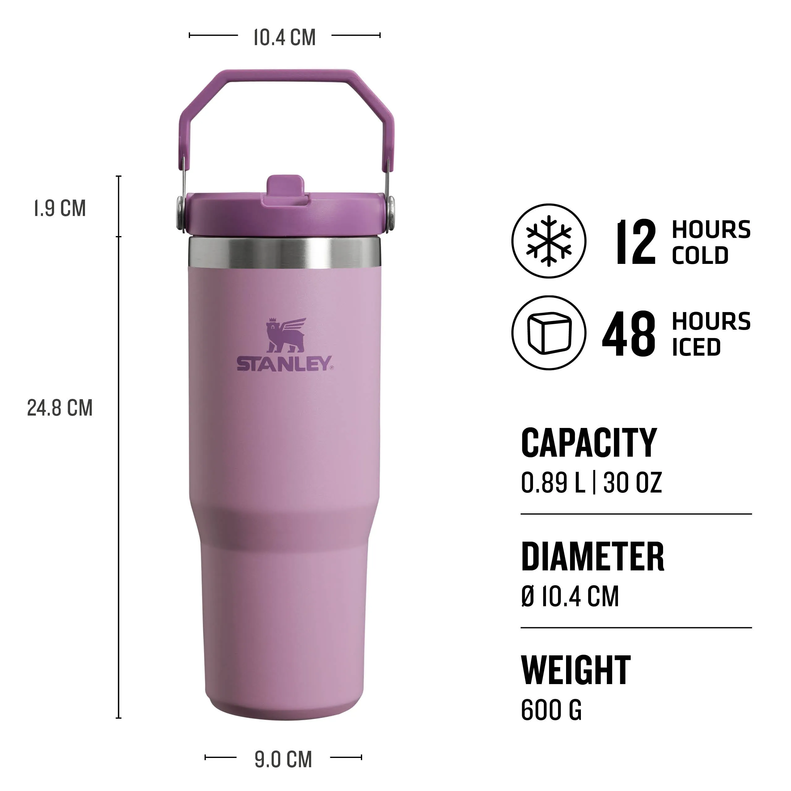 IceFlow™ Flip Straw Tumbler | 0.89L
