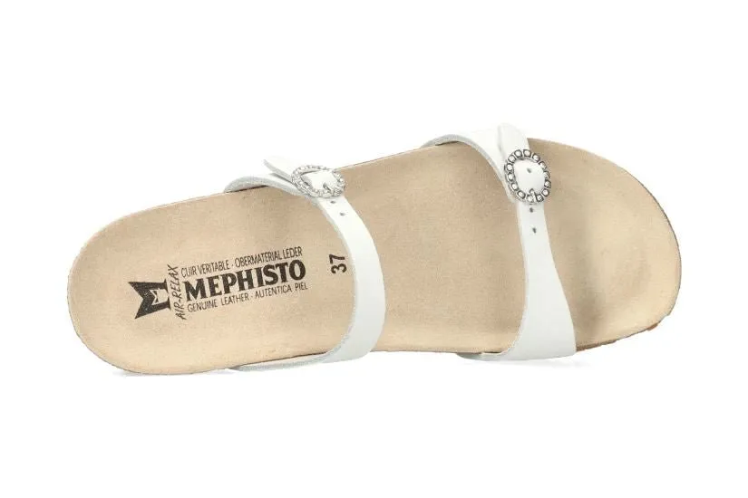 'Idelya women's sandal - White patent