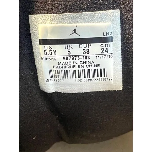 Jordan Jumpman Pro BG Youth Size 5.5 Y Women’s 7.5 Super Clean Mid Top