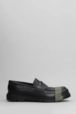 Junction Loafers in black leather