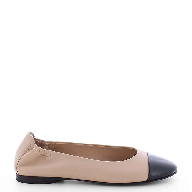 KENNEL & SCHMENGER Billy Nappa Ballet Flats in Nude