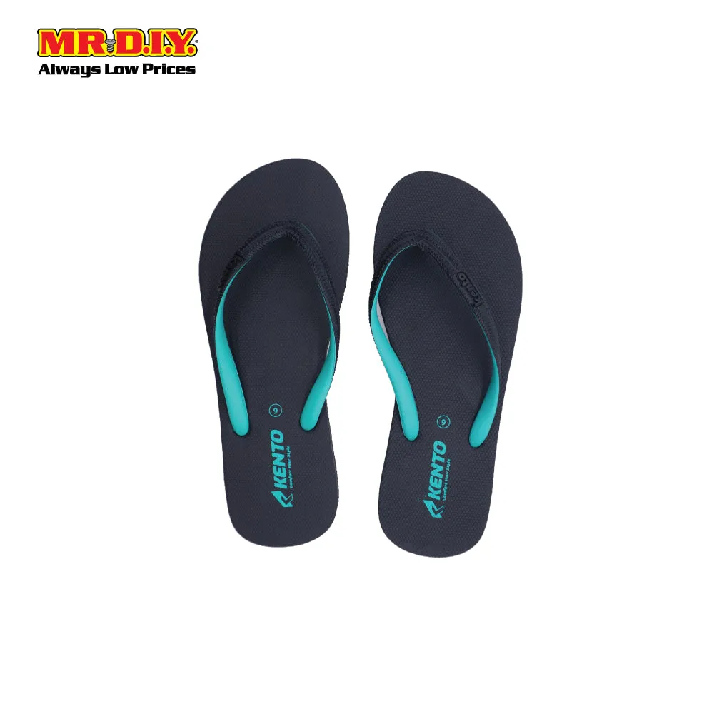 KENTO Wm Black Sole Light Waterproof Slipper