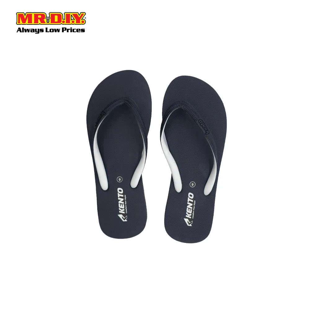 KENTO Wm Black Sole Light Waterproof Slipper