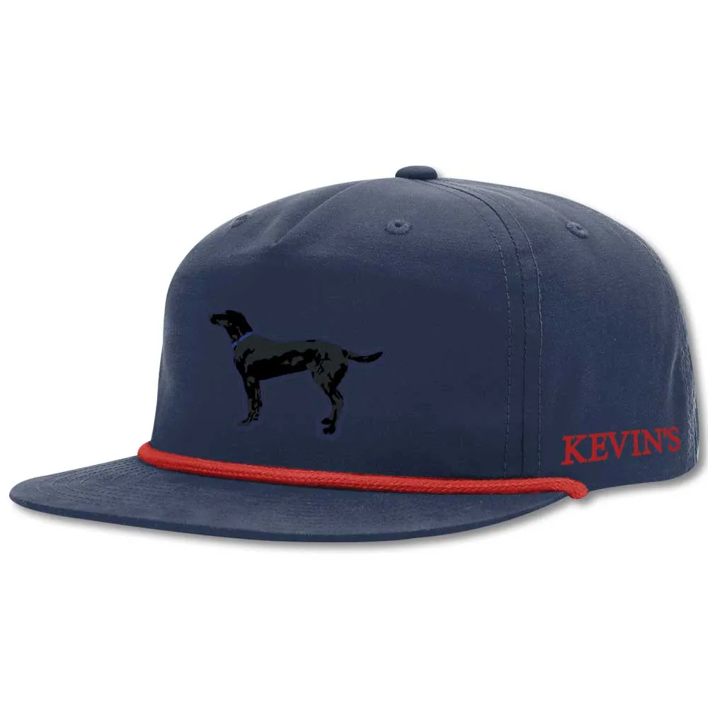 Kevin's Richardson Black Lab Rope Cap