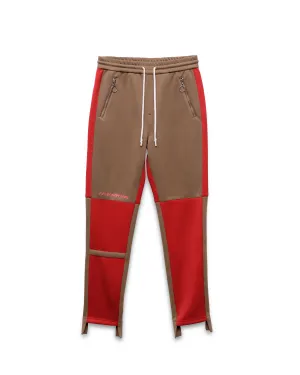 Konus Men's Color Blocked Track pants in Camel
