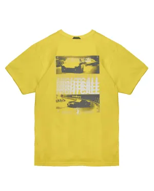 Konus Men's Graphic Tee in Yellow