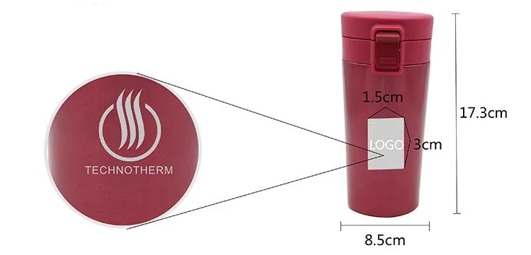Large Flip Cap Vacuum Insulated Bottle