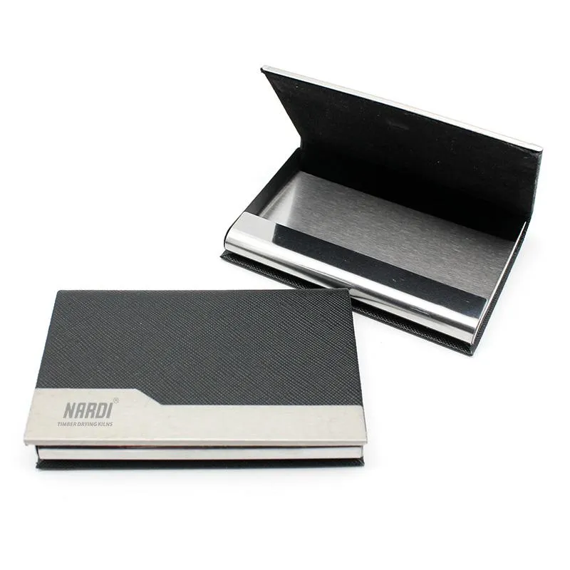 Large Metal Name Card Holder