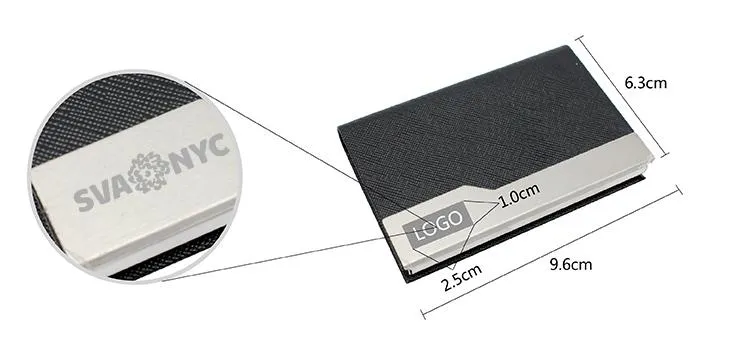 Large Metal Name Card Holder