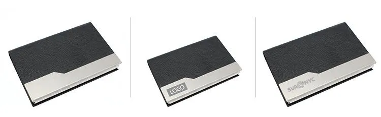 Large Metal Name Card Holder