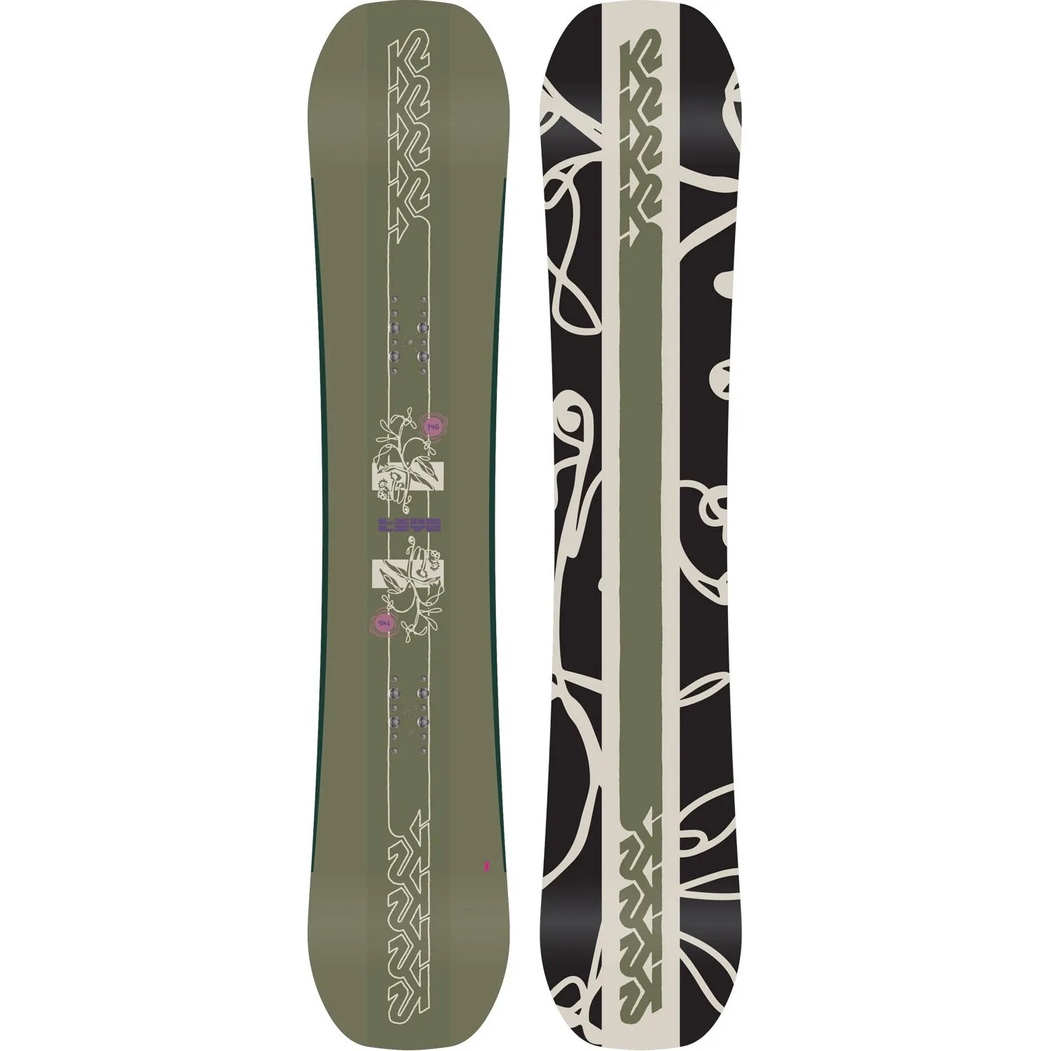 Lime Lite Womens Snowboard 2025
