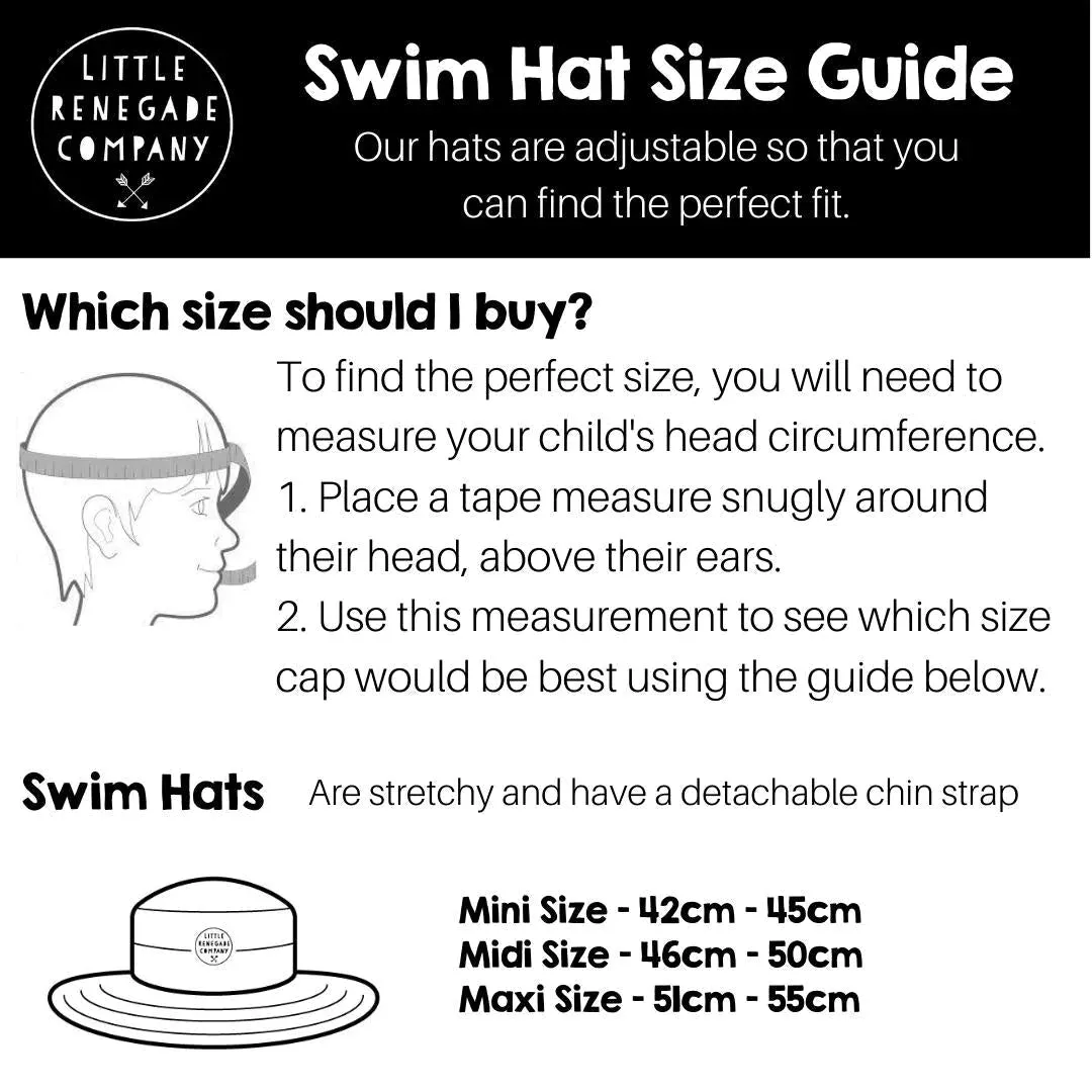 Little Renegade | Magic Garden Swim Hat